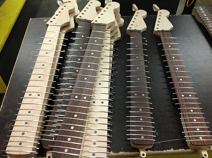 Инструмент для обработки ладов гитары